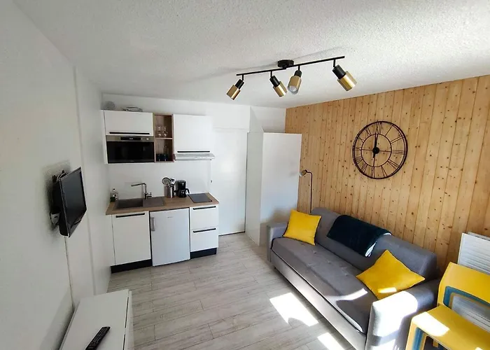 Cocon D\'Altitude - Studio Avec Vue Sur Les Pistes